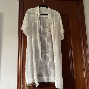 Wilfred lace jacket / shirt dress | Size L